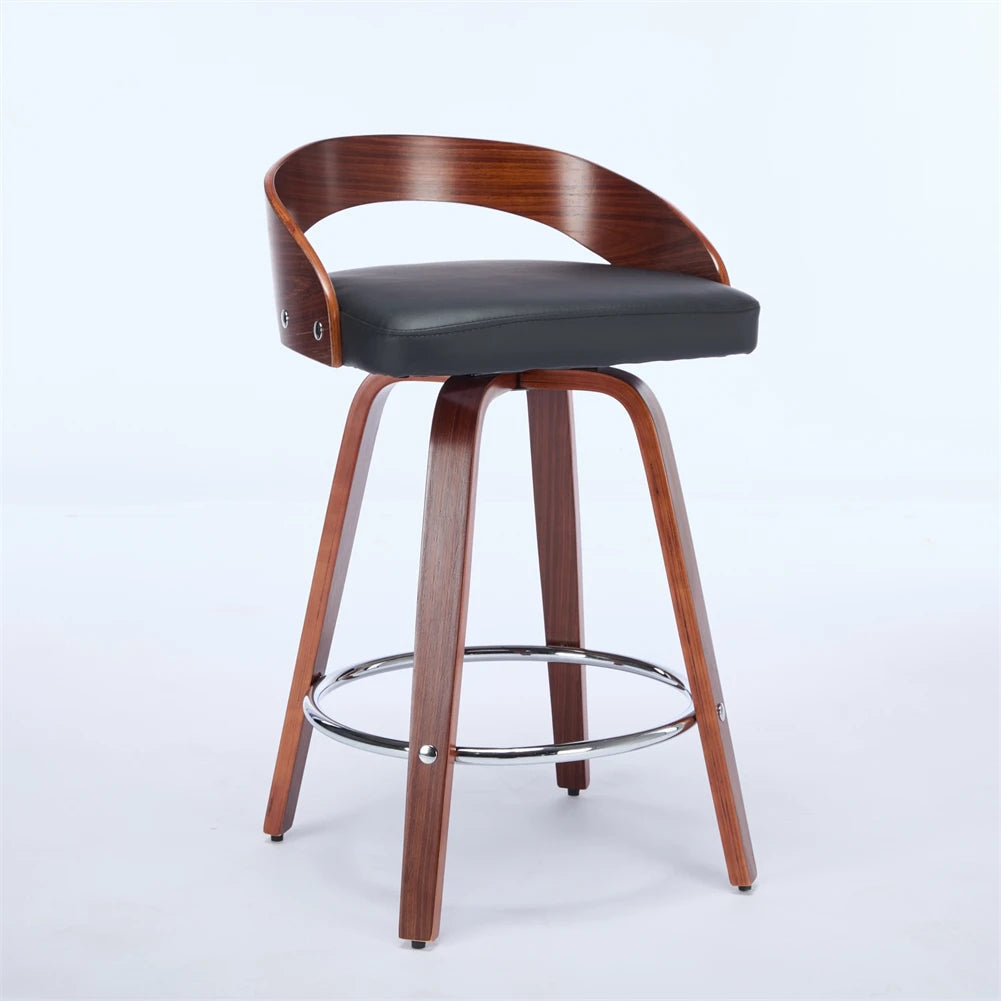 2 PCS Swivel Barstools