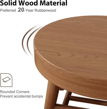 Walnut Shoe Bench and Coat Rack