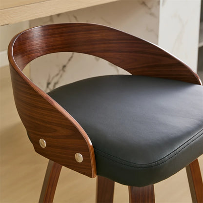 2 PCS Swivel Barstools