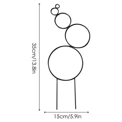 Small Metal Trellis For Indoor Potted Plants