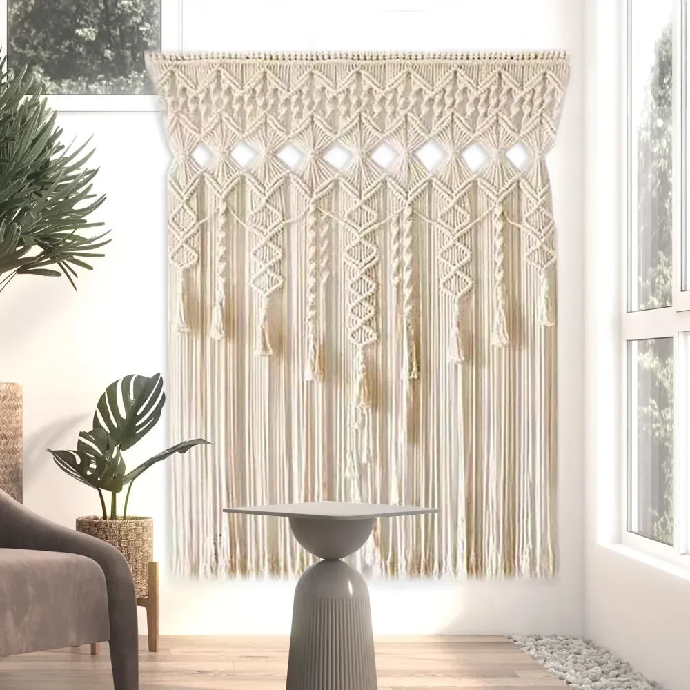 Handmade Macramé Hanging Wall Tapestry