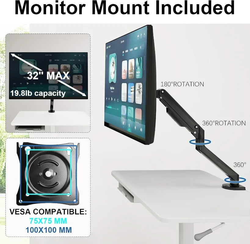 Mobile Heavy-Duty Adjustable Workstation Cart