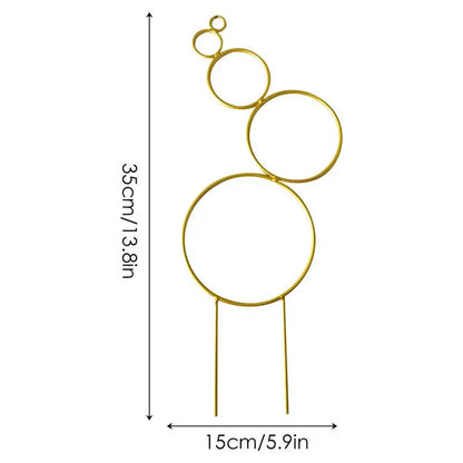 Small Metal Trellis For Indoor Potted Plants