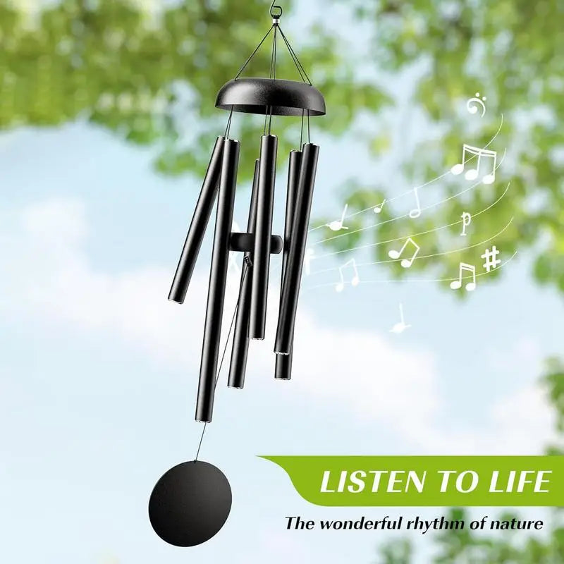 Large 36 inch Aluminum Outdoor Wind Chimes; Graceful Deep Tone; Create a Zen Atmosphere; Amazing Friend Gift