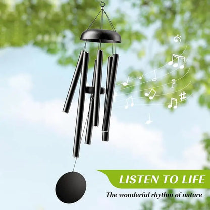 Large 36 inch Aluminum Outdoor Wind Chimes; Graceful Deep Tone; Create a Zen Atmosphere; Amazing Friend Gift