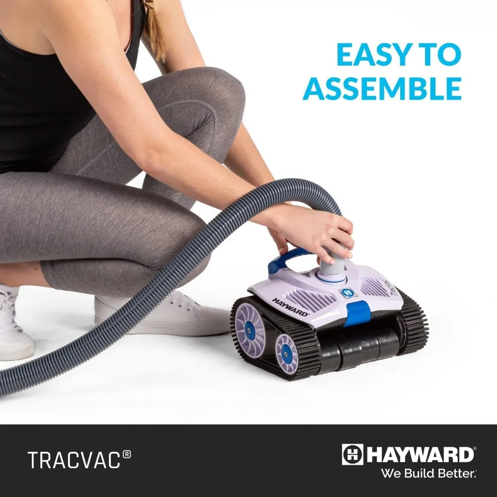 Pool Maintenance, TracVac Lightweight Automatic Suction Vacuum Cleaner